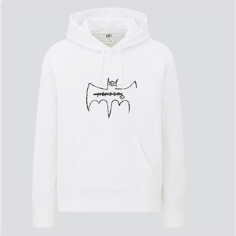 Uniglo UT X Jean Michel Basquiat C Warner Brothers Hoodie Medium